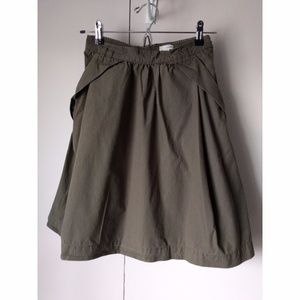 Anthropologie Odille Layered Skirt